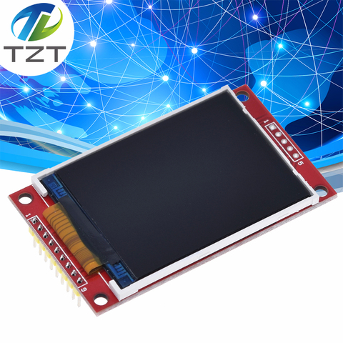 Smart Electronics 2.2 Inch 240*320 Dots SPI TFT LCD Serial Port Module Display ILI9341 5V / 3.3V 2.2'' 240x320 for Arduino Diy ► Photo 1/6