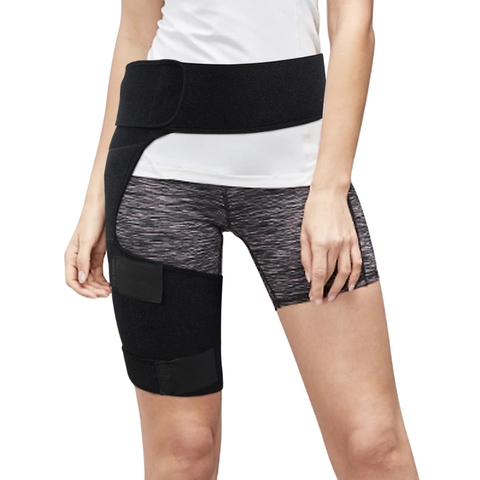 Compression Brace For Hip Sciatica Nerve Pain Relief Thigh Joints Arthritis Groin Wrap Brace Protector Belt ► Photo 1/6