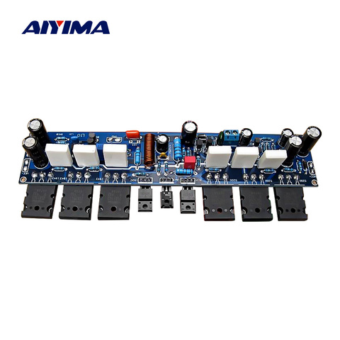 AIYIMA 300W Power Amplifier Audio Board 1943 5200 Class AB Sound Amplificador 2SC5171 2SA1930 Amp Speaker Amplifier DIY ► Photo 1/5