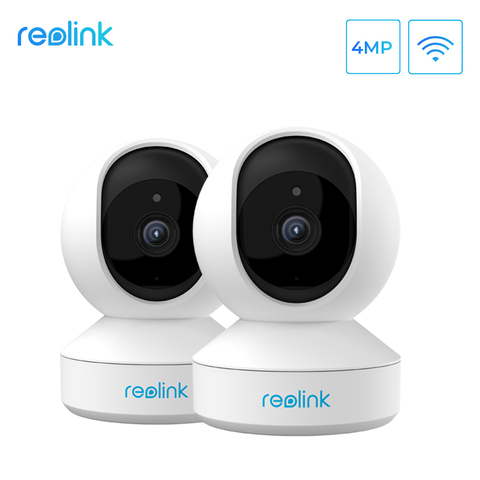 Reolink 4MP Baby Monitor 2Pack Pan/Tilt WiFi Camera 2.4G/5G 4MP Full HD WiFi Video Camera Indoor Home Security IP Camera E1 Pro ► Photo 1/6
