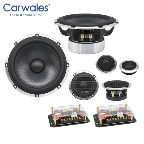 3-way Car Speaker 6.5 Inch Tweeter Speakers Midrange Speaker Set Parlantes Para Auto Haut Parleur Voiture Altavoz Coche Woofer ► Photo 1/5