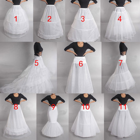 Prom Dress Bridal Slip Hoop Skirt Wedding Petticoat Underskirt Crinoline ► Photo 1/6