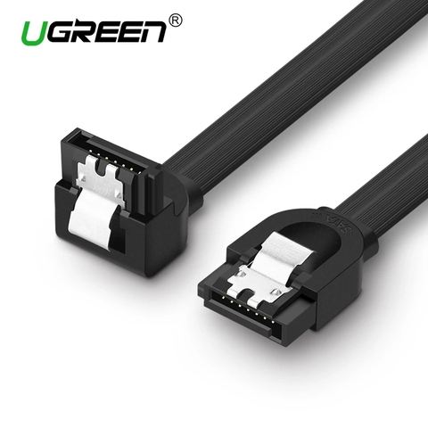 Ugreen Sata 3.0 Cable Super Speed SSD HDD 2.5 Sata III Straight Right Angle Hard Disk Drive for ASUS Gigabyte MSI Motherboard ► Photo 1/6