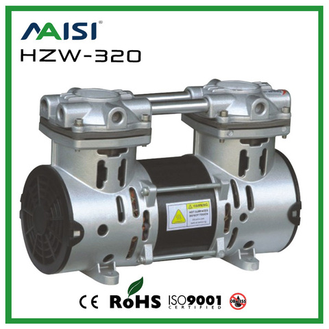 (HZW-320) 110V /220V (AC) Piston Pump 50L/MIN High Pressure Air Pump 320 W oil free piston vacuum pump ► Photo 1/1