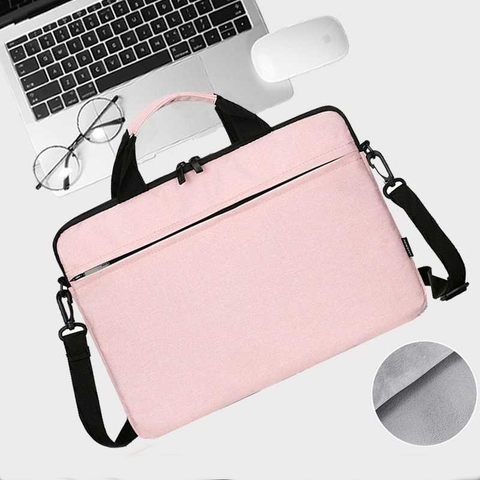 Laptop Bag Case for Macbook Air Pro Retina 13 14 15 Laptop Sleeve 15.6 Notebook Bag For Dell Acer Asus HP Business Women Handbag ► Photo 1/6