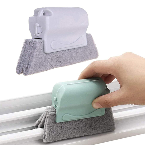 Creative Groove Cleaning Cloth Magic Cleaning Brush Detachable Door Window Slot Brushes Kitchen Slot Decontamination Clean Tool ► Photo 1/6