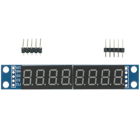 MAX7219 CWG 8-Digit Digital Tube Display Control Module Red Three IO H11 ► Photo 1/6