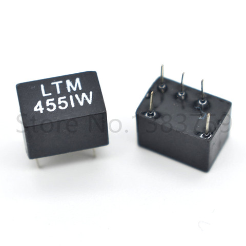 5pcs 455KHZ 455I communication walkie-talkie 2+3 LTM455IW M55IW in-line ceramic filter ► Photo 1/1