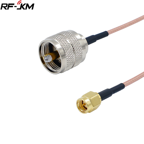 UHF PL259 Male to SMA Male plug Pigtail Cable Antenna Connectors RG316 Handheld Radio Antenna Cable Connecting ► Photo 1/4