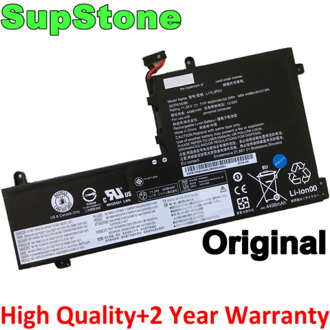 SupStone Genuine New L17C3PG1 L17L3PG1 L17M3PG1 L17M3PG3 L17C3PG2 Laptop Battery For Lenovo Legion Y530 Y540-15IRH Y7000 Y7000P ► Photo 1/6