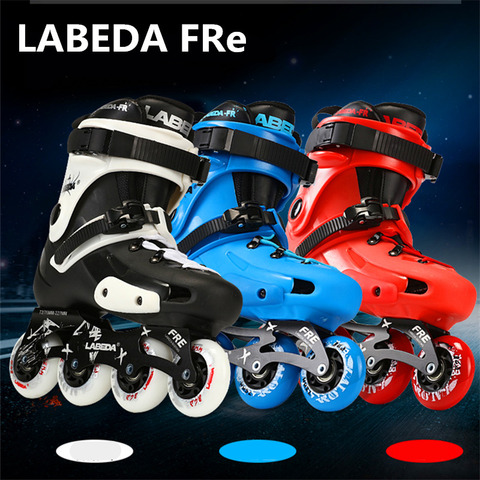 LABEDA FRE Professional Inline Skates for SEBA FR FRM Roller Patines Shoes Red Blue Slalom FSK Slide Skating Adult EUR 35-44 ► Photo 1/1
