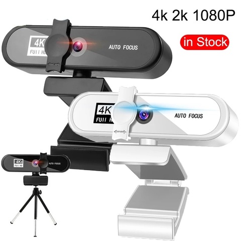 2K 4K Webcam 1080P For PC Web Camera Cam USB Online Webcam With