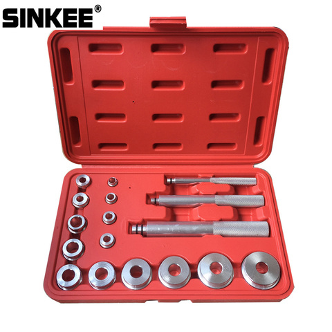 17 PCS Wheel Bearing Race Seal Bush Driver Master Tool Set Aluminum Axle Auto Set SK1148 ► Photo 1/4