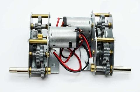 henglong 3818 3819 3848 3849 3858 3859 3868 ect 1/16 RC tank parts metal drive system/metal gear box/380/390 motor ► Photo 1/3