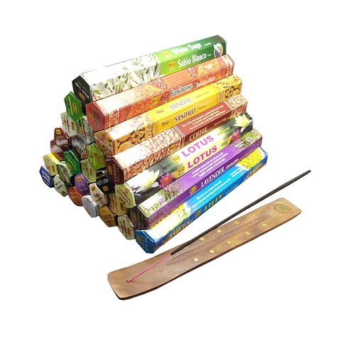1 Box Indian Incense Sticks White Sage Meditation Scents for Home Lavender Stick Incense Living Room Buddhist Mosquito Repellent ► Photo 1/6