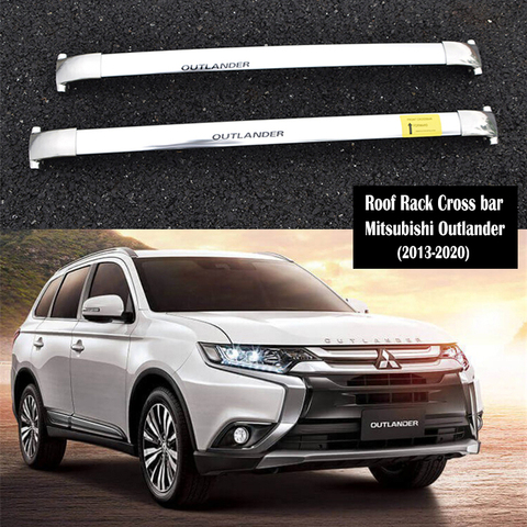 Stainless steel Roof Rack For Mitsubishi Outlander 2013-2022 Rails Bar Luggage Carrier Bars top Cross bar Rack Rail Boxes ► Photo 1/6