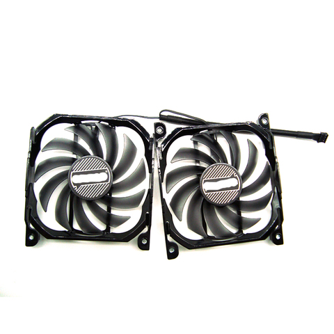 2pcs/set 4Pin CF-12915S GTX 1070Ti/1080Ti Cooler Fan VGA Card Fan For Inno3D Geforce Gtx 1070 1080 Ti Twin X2 Graphics Card Fan ► Photo 1/4