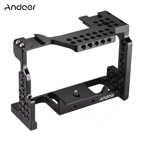 Andoer  Aluminum Alloy Camera Cage Video Stabilizer 1/4