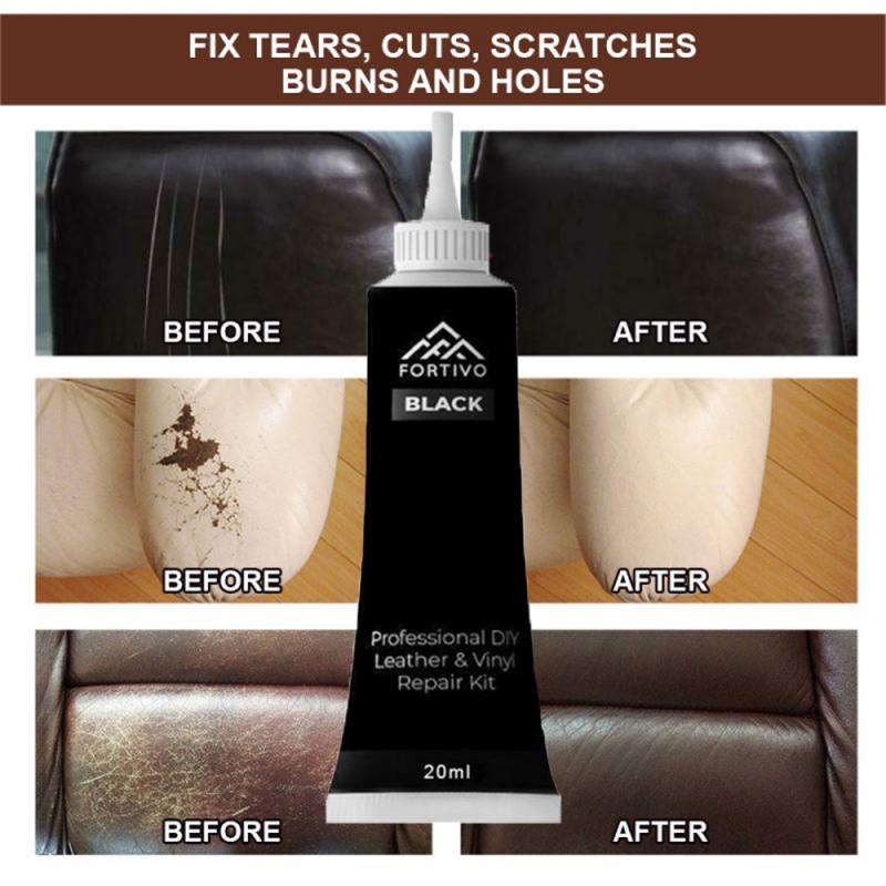 Rip Repair Tool Sofa Cleaner, Repair Kit For Cream Leather Sofa
