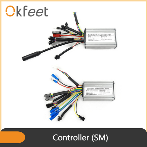 Okfeet KT Controller Electric Bicycle 36V 48V 14A Squarewave Bullet Controller Light Function for 250W 350W Motor Conversion Kit ► Photo 1/6