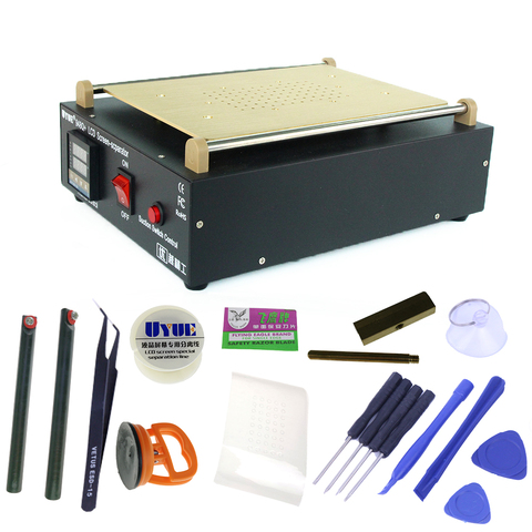 Electrical LCD Screen Separator Vacuum Separating Hot Plate For Mobile Phone Repair Glass Detachable Screen UYUE 948Q 8 Inch ► Photo 1/6