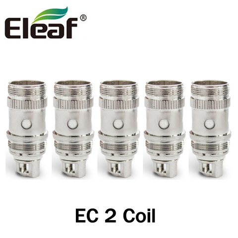 5pcs/lot Original Eleaf EC 2 Head Atomizer Replacement Coil 0.3ohm 0.5ohm Cotton Wick Coil for Eleaf Melo 4/IJust 2 Tank Vape ► Photo 1/6