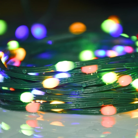 30M 300LED Multicolor Garland String Light 8 Lighting Mode Green Cable Waterproof Fairy Lights for Home Outdoor Christmas Garden ► Photo 1/6