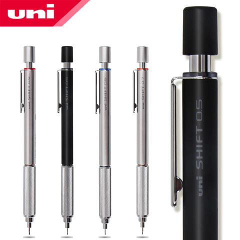 Mitsubishi Uni Mechanical Pencil Metal body pen M3/M4/M5/M7/M9-1010 0.3/0.4/0.5/0.7/0.9MM Writing Supplies Office & School ► Photo 1/6