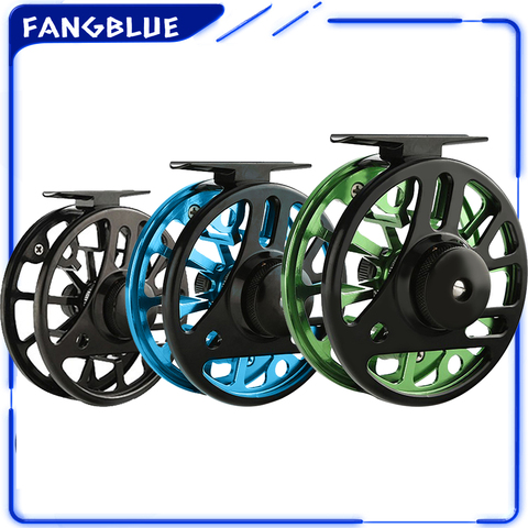 Fly Fishing Reel All Metal CNC Machined 2+1BB 3/4 5/6 7/8WT Interchangea Large Arbor Pesca  Fishing Wheel Accessories Tackle ► Photo 1/6