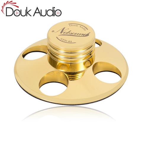 Douk Audio Hi-Fi Records LP Disc Stabilizer Turntables Vinyl Clamp Anti-skid Zinc alloy Silver / Pure Copper Gold ► Photo 1/6