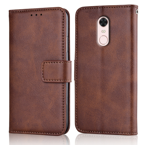 Xiomi Redmi Note 4x Case Slim Leather Flip Cover for Xiaomi Redmi Note 4 Case Wallet Card Stand Magnetic Book Cover Redmi Note4 ► Photo 1/6