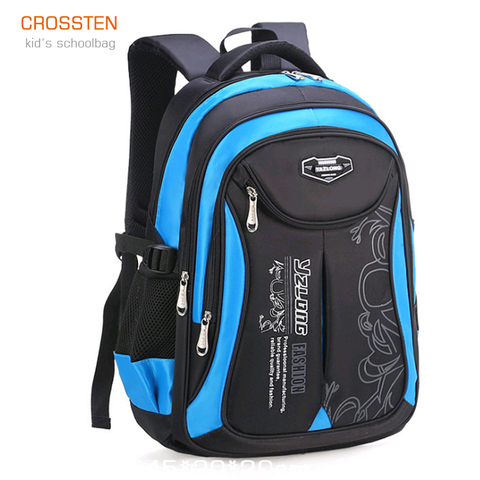 Crossten Top quality  Waterproof Children's backpack boys girls Primary schoolbag  Kindergarten Infantil Kids backpack  Mochila ► Photo 1/6