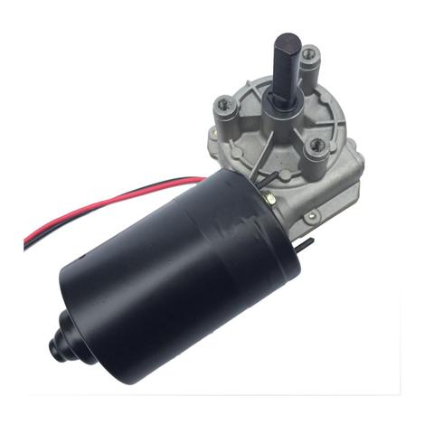 DC 60W Worm Gearbox Motor 10-300rpm Garage Door Rolling Gate Metal Gear High Torque Low rpm Motor ► Photo 1/5