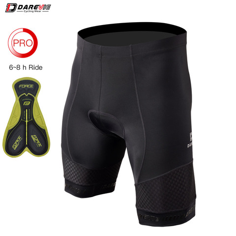 Darevie Cycling Shorts 3D Gel Pad Shockproof Pro Cycling Shorts Ciclismo Shorts 6 Hours Cycling Short Summer Cool Dry Bike Short ► Photo 1/6