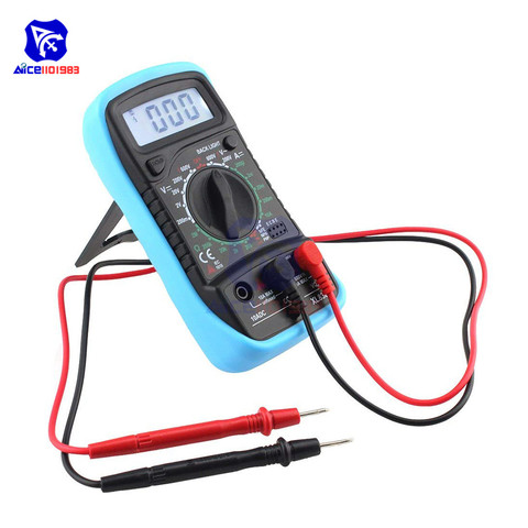 diymore XL830L LCD Display Backlight Portable Multimeter AC DC Voltmeter Ammeter Ohmmeter Voltage Current Tester with Test Leads ► Photo 1/6