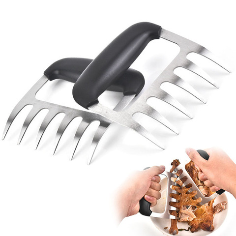 Metal Meat Claws Divider Stainless Steel Meat Forks Bear Claw Meats  Separator BBQ Grill Tools Kitchen Gadget - Price history & Review, AliExpress Seller - SYLHome Store