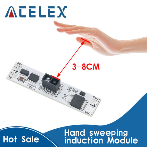 Short Distance Scan Sensor Sweep Hand Sensor Switch Module 36W3A Constant Voltage for Auto Smart Home Compatible multi-function ► Photo 1/6