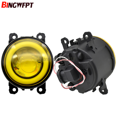 2PCS LED fog light with Lens For NISSAN note Navara d40 Pathfinder R51 Pixo UA0 E11 For Fiat Fullback 2017 ► Photo 1/6