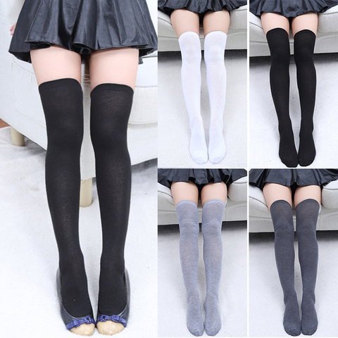 Women Socks Stockings Warm Thigh High Over the Knee Socks Long Cotton Stockings medias Sexy Long Stockings medias de mujer ► Photo 1/6