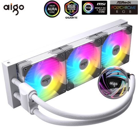 Aigo Galaxy 240 360 Water Cooling ARGB CPU Cooler Master Rgb Fan