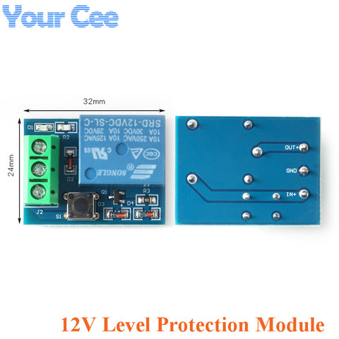 12V Battery Protection Board Module Lead Acid Battery Protection Over Discharge Low Voltage Protection Relay Module ► Photo 1/6