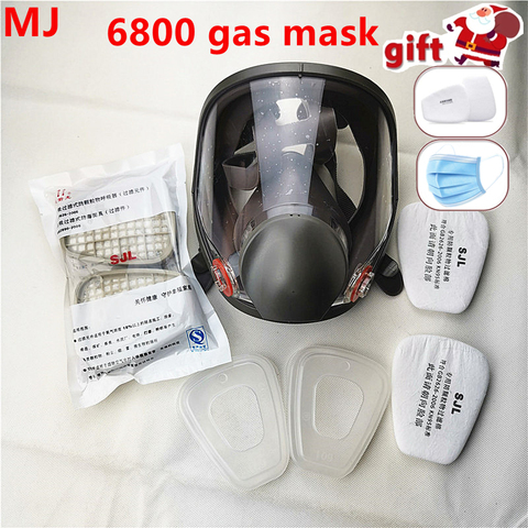 Anti-Fog Full Face Respirator Gas Mask 6800, Industrial Painting ,Spraying Respirator, Safety Work Filter ,Formaldehyde Protecti ► Photo 1/6