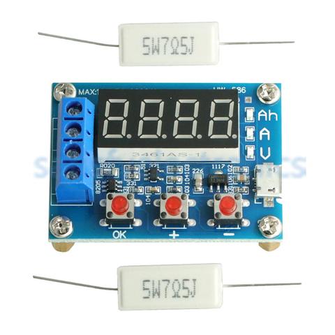 HW-586 1.2v 12v 18650 Li-ion Lithium Battery Capacity Tester Resistance Lead-acid Battery Capacity Meter Discharge Tester ► Photo 1/4