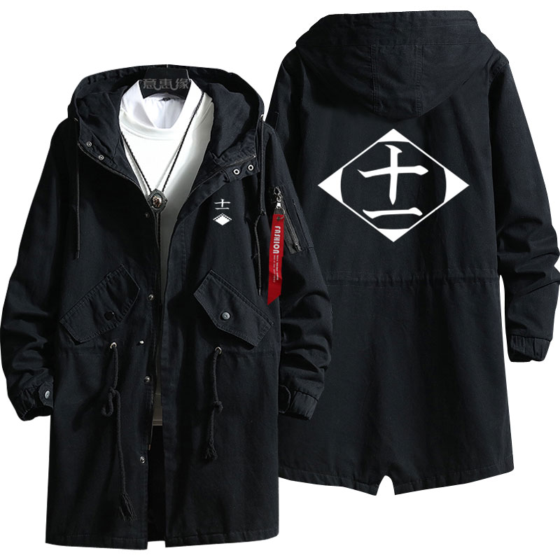 New BLEACH Kurosaki ichigo Hoodie Anime trench coat Men fashion