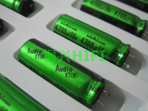 10pcs Japan Genuine NICHICON KT 16V4700UF 12.5X35MM audio Electrolytic capacitor KT Audio 4700uF/16v hot sale 4700UF 16V ► Photo 1/3