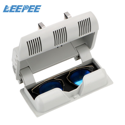 LEEPEE For Skoda Octavia Fabia Roomster 1Z0868565E  Car Sunglasses Roof Storage Box Car Accessories Sunglass Clip Glasses Case ► Photo 1/6