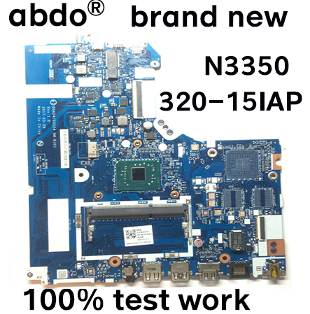 brand new For Lenovo 320-15IAP notebook motherboard DG424 DG524 NM-B301 motherboard CPU N3350 DDR3 100% test work free shipping ► Photo 1/5