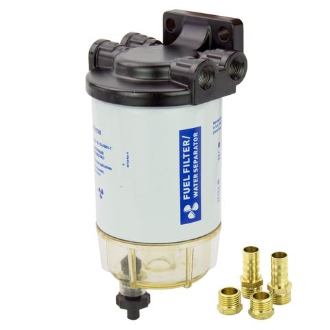 Boat Fuel Filter Marine Engine Fuel Water Separator for Mercury Yamaha Outboard 10 Micron ► Photo 1/6