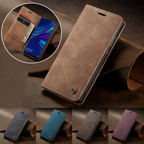 Retro Flip Leather Case for Huawei P Smart 2022 Honor 10 9 Lite Wallet Cover for Huawei P40 P30 Lite P20 Pro Mate 30 Cases Coque ► Photo 1/6