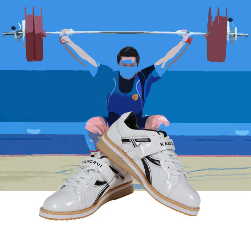 Unisex Kangrui High quality Professional Weightlifting Shoes Squat
